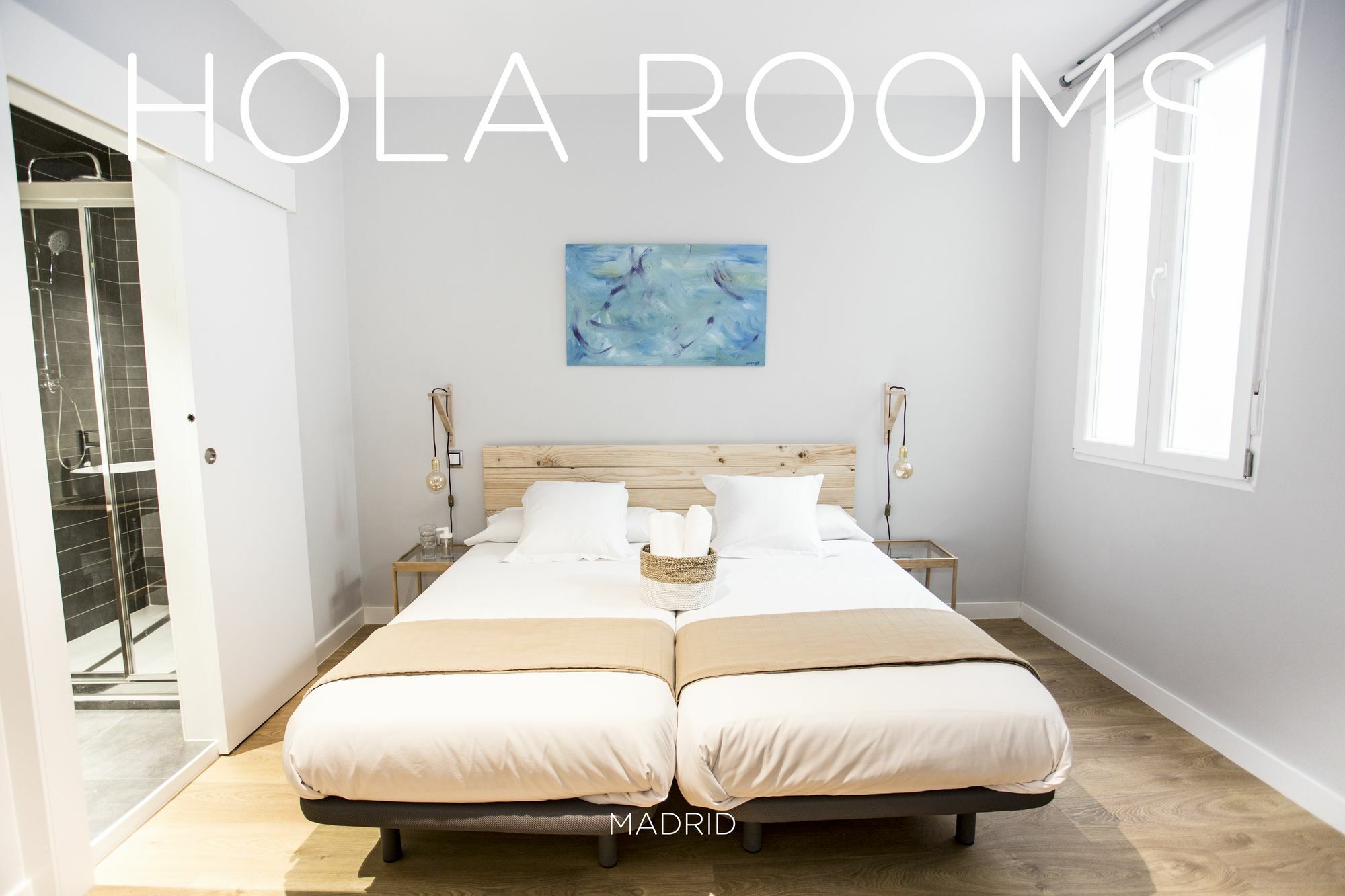 Hola Rooms Madrid Bagian luar foto