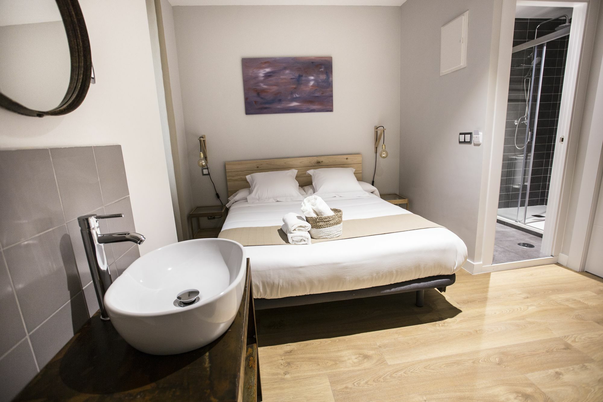 Hola Rooms Madrid Bagian luar foto